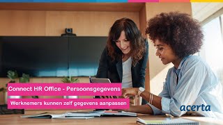 Werknemers kunnen gegevens gewoon zelf aanpassen in de module Persoonsgegevens van Connect HR Office screenshot 4