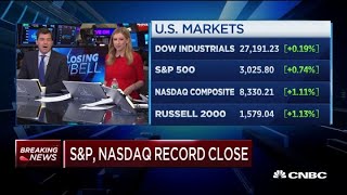 Breaking: S&P, Nasdaq reach record close after strong earnings season