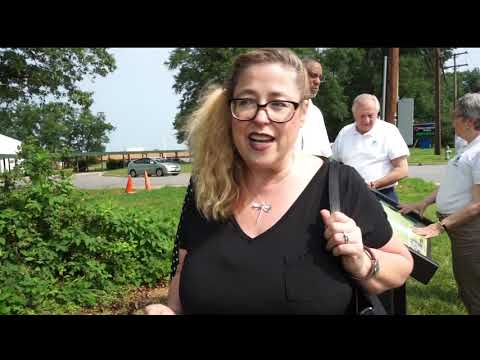 The unveiling of Greenbelt's latest historical Wayside Panel located at the Dora Kennedy French Immersion School.  This was the original site of Greenbelt High School. Wayside Panel Unveiling at Dora Kennedy French Immersion