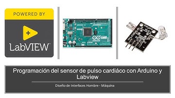 Programación del Sensor Cardiaco KY 039 en Arduino y Labview
