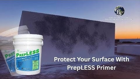 Protect Your Surface with PrepLESS Primer