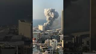 Lebanon Blast Powerful Explosion