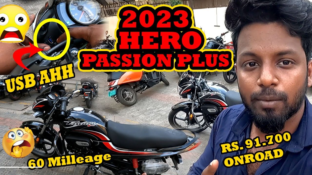 2023 HERO passion plus Full review | 2023 PASSION+.. New update walk