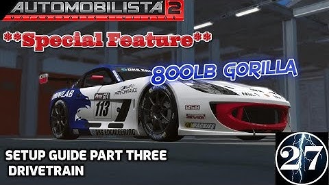 Basic Setup Guide (Part 3) - Drivetrain -  Automobilista 2