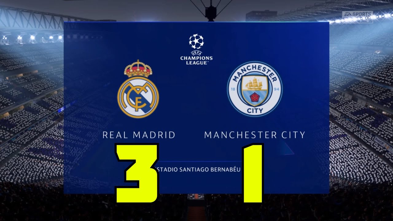 Resultado real madrid - manchester city