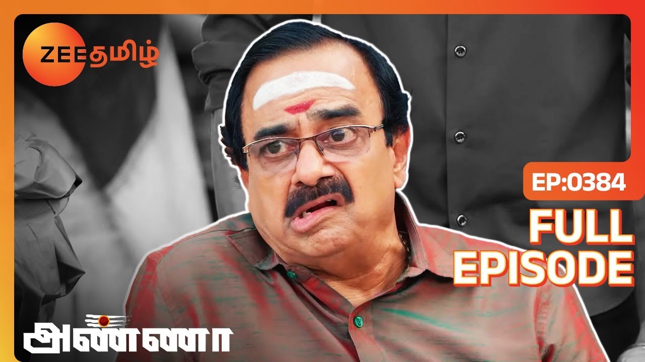 செளந்திரபாண்டி மானத்த வாங்கிட்டியே சண்முகம் - Anna - Full Ep 384 - Zee Tamil