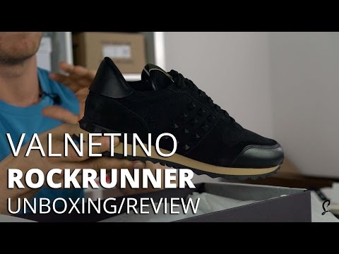 valentino black rockrunner