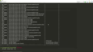 👉🏼 Filtrado de Rutas usando artisan route:list