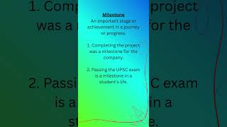 breakthrough, milestone, drowsy #phrase #englishvocabmastery #vocabulary