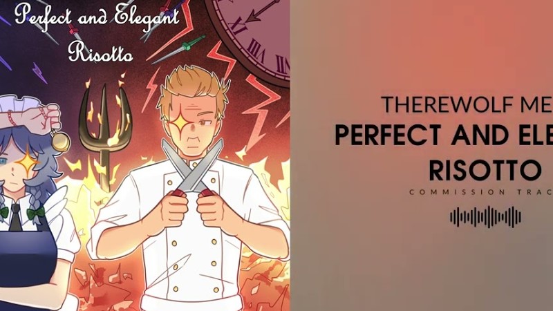 "Perfect And Elegant Risotto" | Sakuya Izayoi Vs Gordon Ramsay