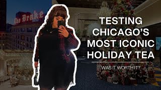 Testing Chicago s Most Iconic Holiday Tea - Was It Worth It The Drake Hotel Vlog