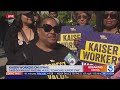 Kaiser Permanente workers go on strike in largest health care walkout in U.S. history