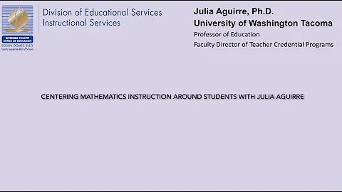 Centering Math Instruction around Students