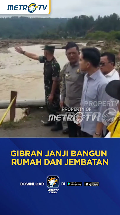 Gibran Kunjungi Pengungsi Aceh, Janji Bangun Rumah dan Jembatan #shorts