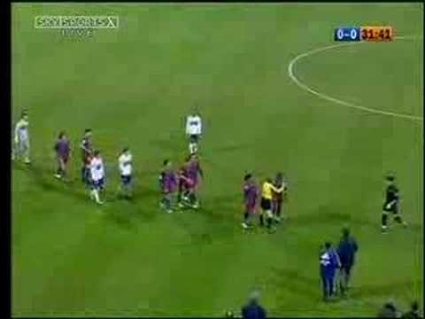 Its racism again. This time is during Real Zaragoza match. Eto'o wanted to leave the match.