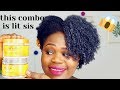 Try This Combo sis |How i Moisturise and Super Defined my 4C hair with CANTU product