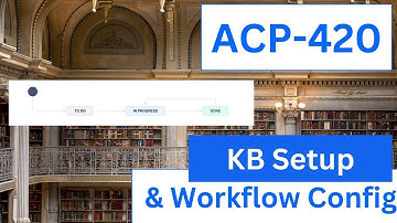 Knowledge Base & Workflow Config | ACP-420 Atlassian Certification Study Session #8