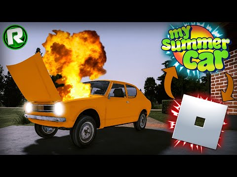 Видео: НЕУДАЧНАЯ ПОПЫТКА СОБРАТЬ МАШИНУ! - My Summer Car (Roblox)