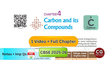Carbon and its Compounds Class 10 | Complete NCERT Explanation in One Shot