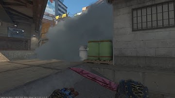 Overpass Smoke: From Outside Monster to Toxic/Barrels - CS2
