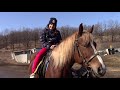 Прогулка на лошадях (Крутой Лог) || Spring horseback riding