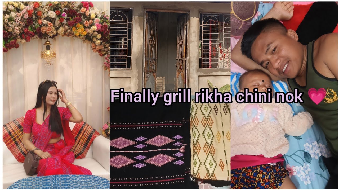 Finally chini nok grill rikha 🥰|| mizo rignai bobo nythk kha 💗||@Etalitpvlog2024 