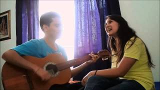 Video thumbnail of "Flores Amarillas - Floricienta (Cover) Aura y Camilo"