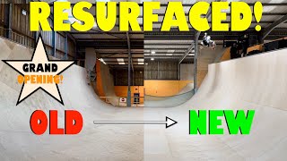 Skating A Perfect, Resurfaced Vert Ramp (Full Process) #skateboarding