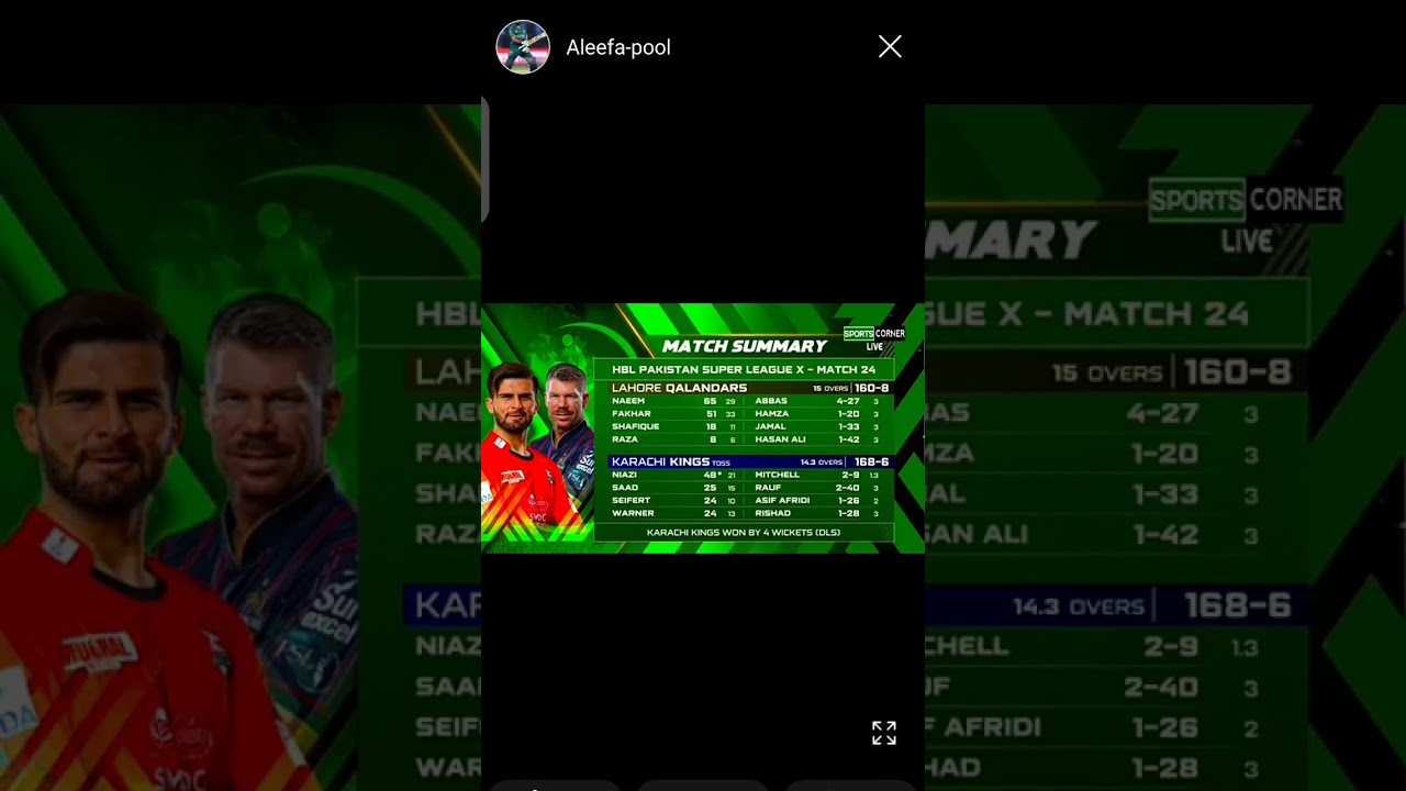 Karachi King vs Lahore Qalander|| Karachi King|| Irfan Khan niazi 