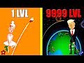 Golf Orbit! MAX LEVEL GOLF STRENGTH EVOLUTION! Orbit Golf Level 999? Pika Guyy