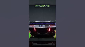 Epic Dodge Cuda "70 #short #shorts #live #nfs