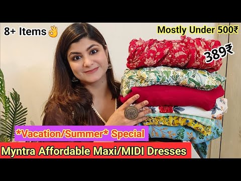 Be summer ready and flaunt your looks with Myntra🤩🤩 | Summer dresses,  Summer ready, Myntra