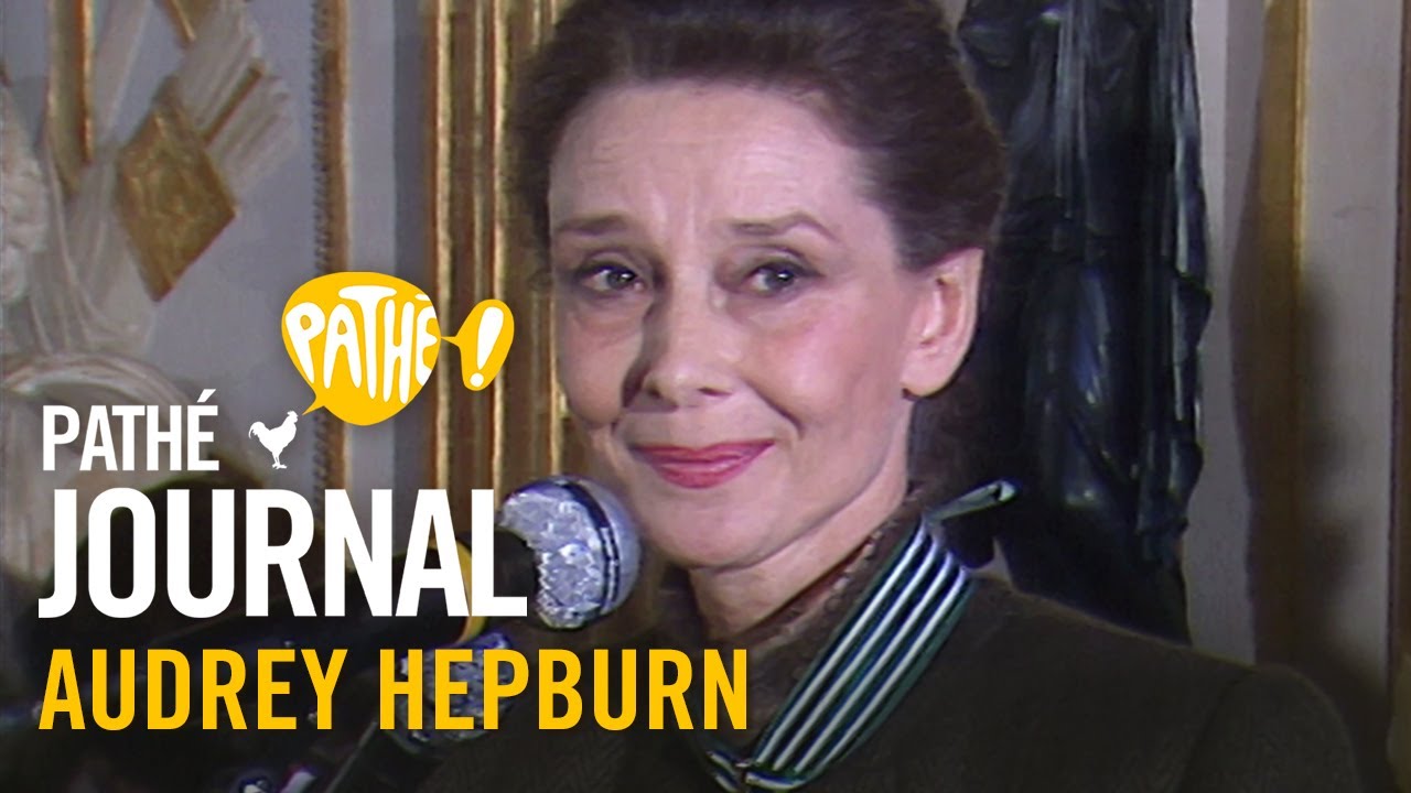 1987 : Audrey Hepburn | Pathé Journal - YouTube