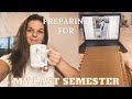 VLOG | Getting ready for my last semester as an undergrad