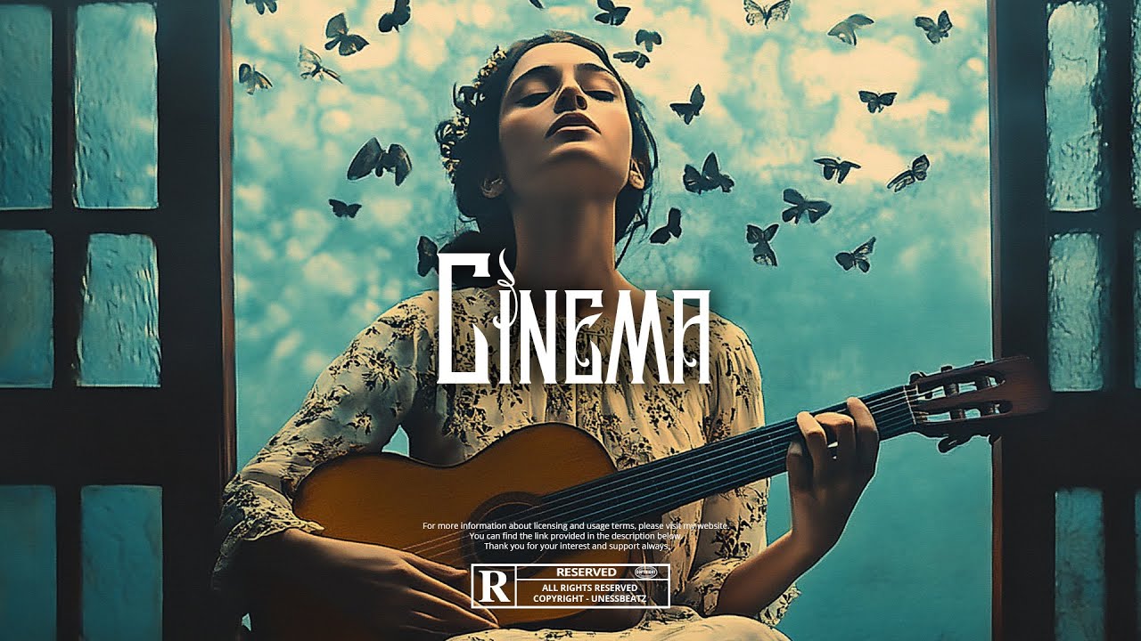 Latin Beat - "CINEMA" | Spanish Afro guitar type beat | Dancehall Instrumental 2025