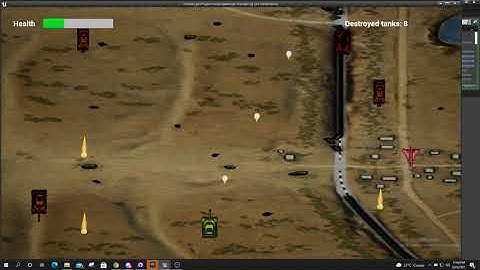 Tank Shoot-Em-Up | UE4 mini project