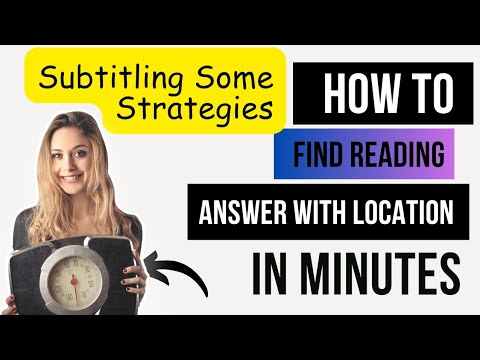book review reading answers with location