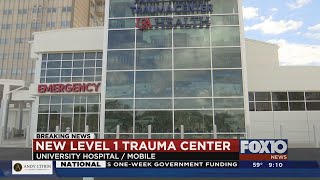 New Level 1 Trauma Center At Usa Hospital