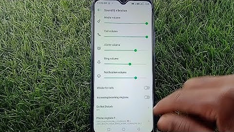 How to on off vibrate for calls  in infinix hot 10 play | vibrate for calls on off
