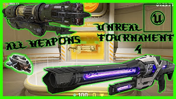 Unreal Tournament 4 2019 @ ALL Weapons @ Gameplay FHD 60fps