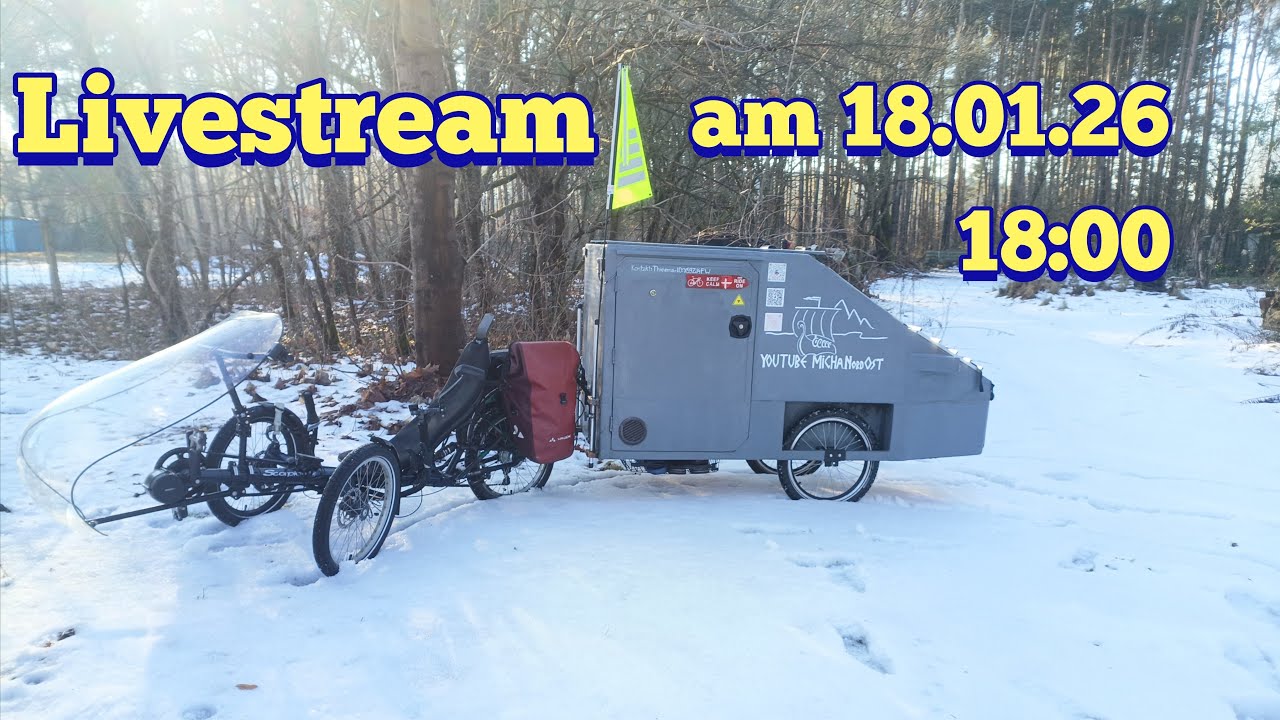 Micha NordOst überträgt einen Livestream.