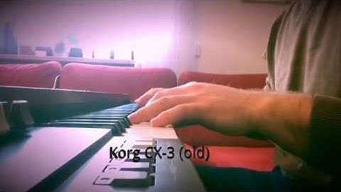 Korg CX-3 (old) Soundcheck - Vintage Orgel!