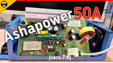 ASHAPOWER®️ NOVA-50 Solar MPPT Charge Controller Teardown