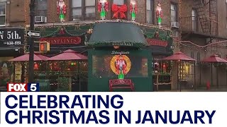 Brooklyn restaurant still celebrating Christmas in January