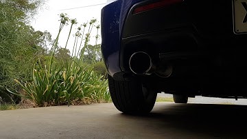 Mazda 3 MPS (Mazdaspeed 3) Cold start, 2 - 3k Revs