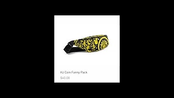 Kz Coin Fanny Pack • KzdShop.com 🚀