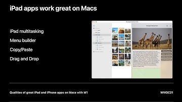 WWDC21: Qualities of a great Mac Catalyst app | Apple