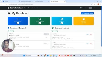 Sports- Scheduler Web application using Nodejs, expressjs,postgressql | Explaination of application