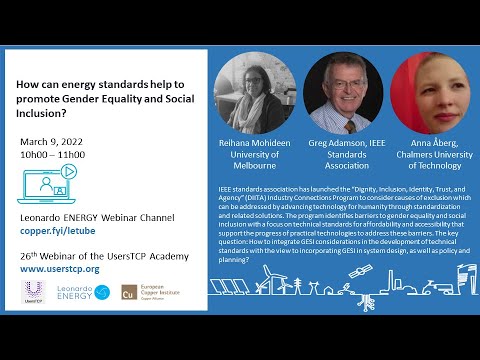 How can energy standards help to promote Gender Equality and Social ...