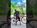 Grandpa is funny for playing the trumpet on his bicycle #rurallife #grandpa